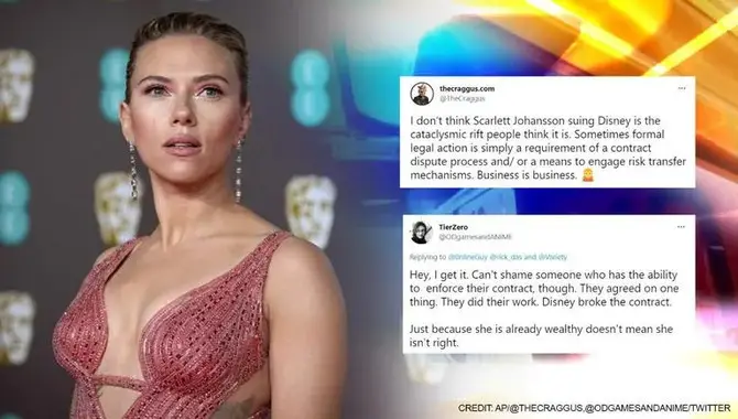  Scarlett Johansson's social media account