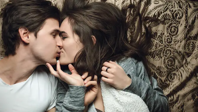 The most obvious signs a guy is turned on and horny while kissing you