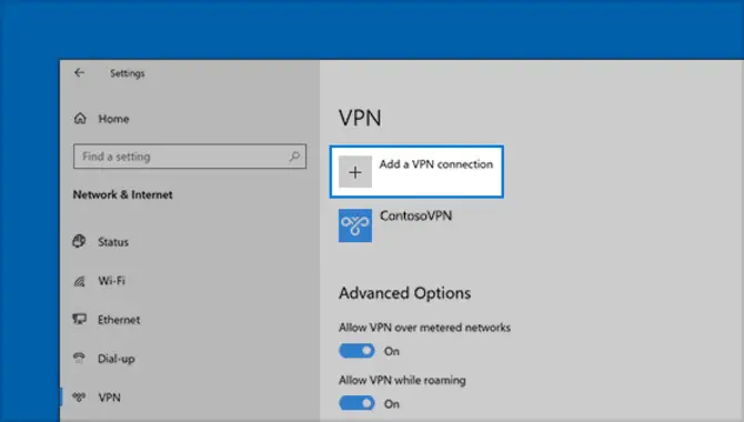 Connect To The VPN