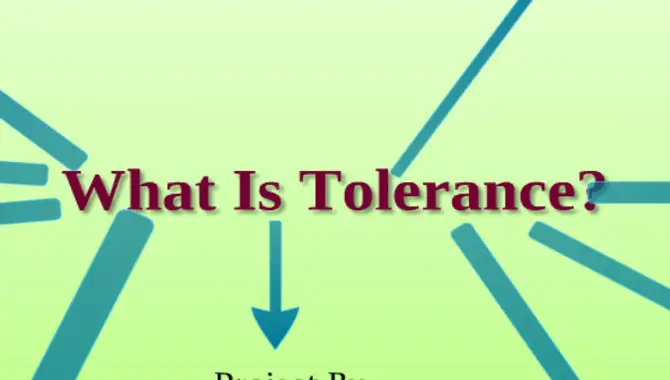 What Is Tolerance