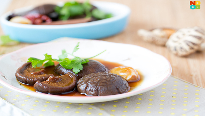 Braised Shiitake Mushrooms