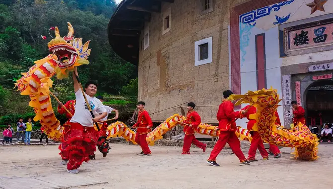 The Dragon Dance Is A Symbol Of Transformation.