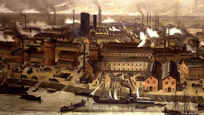 The Industrial Revolution Comes To America  
