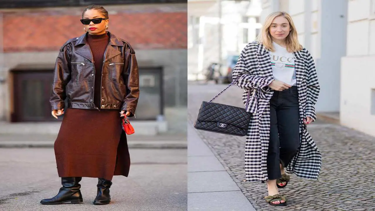 Fashion And Style Of City Girl