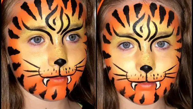 How Do You Face Paint A Tiger