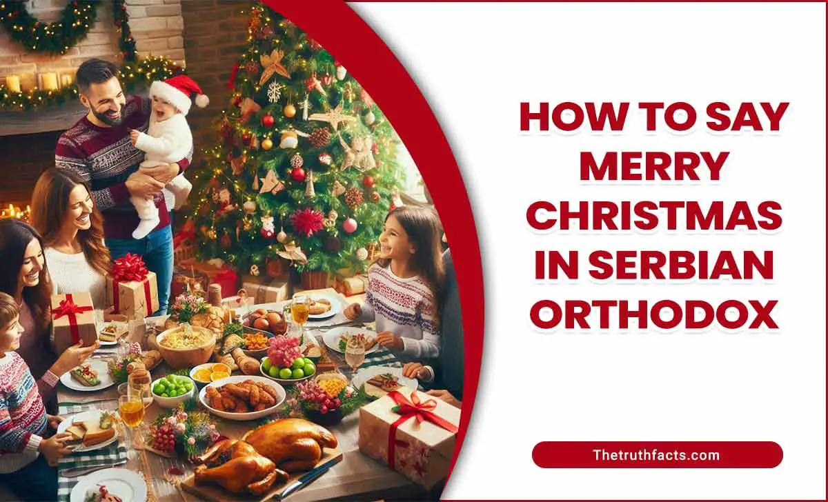 How To Say Merry Christmas In Serbian Orthodox