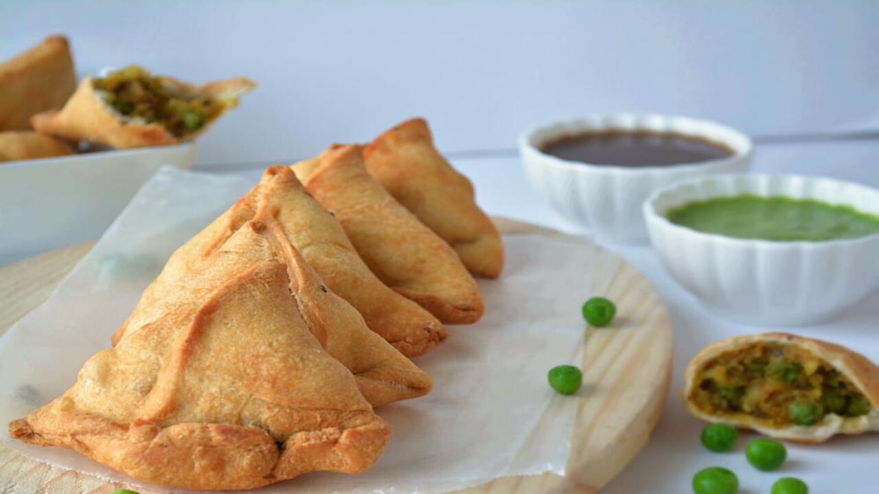 Assembling The Samosas