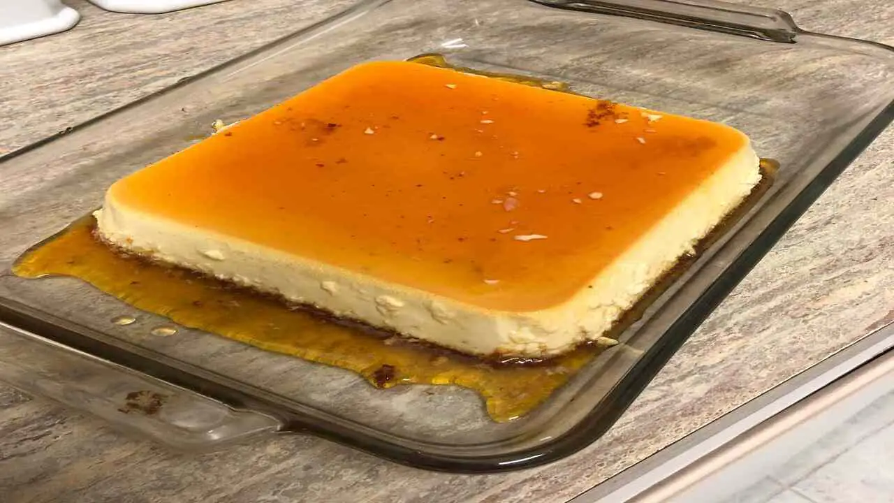 Bake The Flan In The Oven