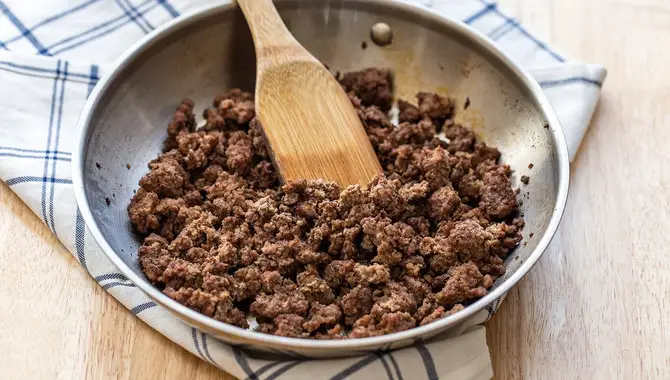 Cook The Ground Beef
