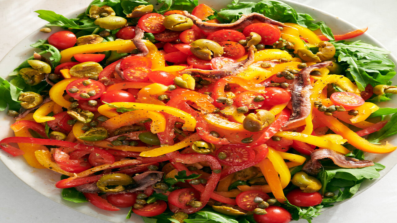 Crisp Bell Pepper Salad