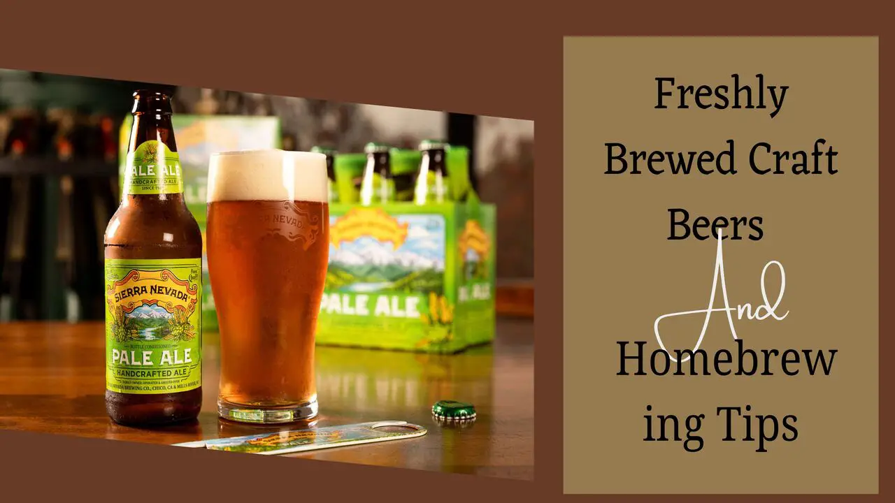 Freshly Brewed Craft Beers And Homebrewing Tips