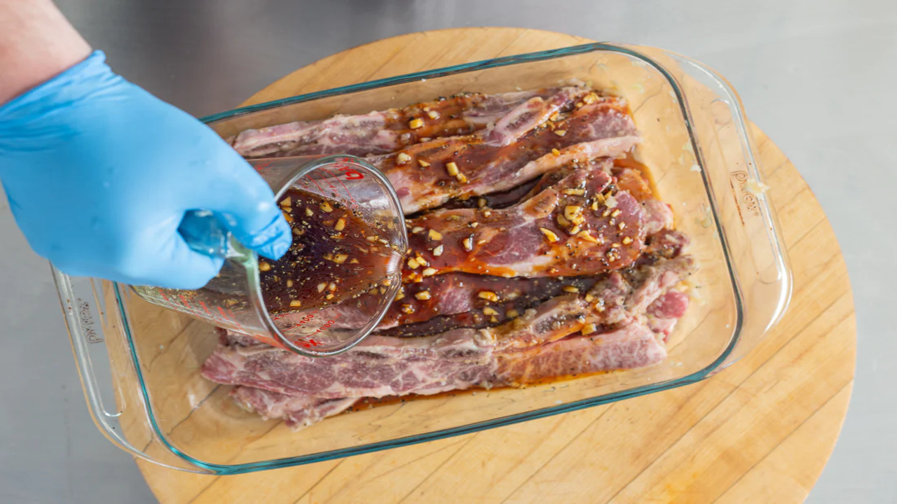 Marinating The Galbi