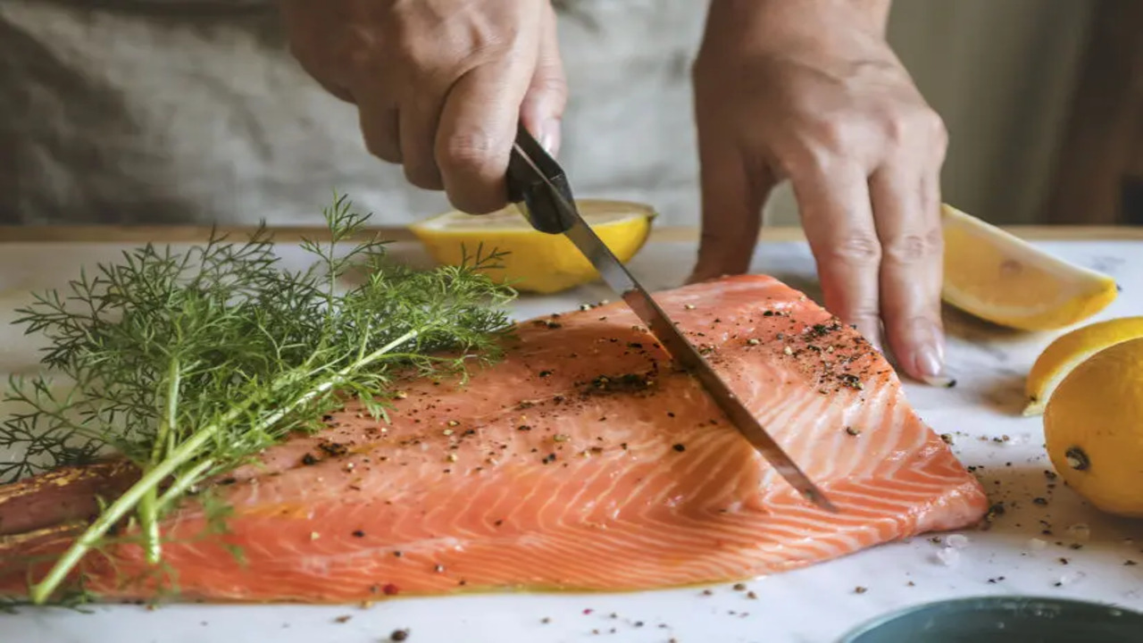 Preparing Seafood For Cooking