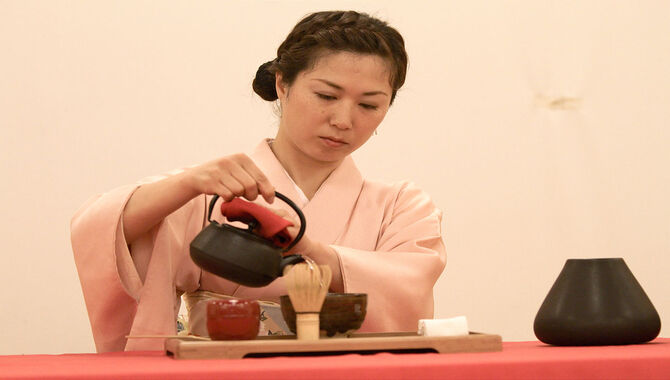 Preparing The Tea And Teaware