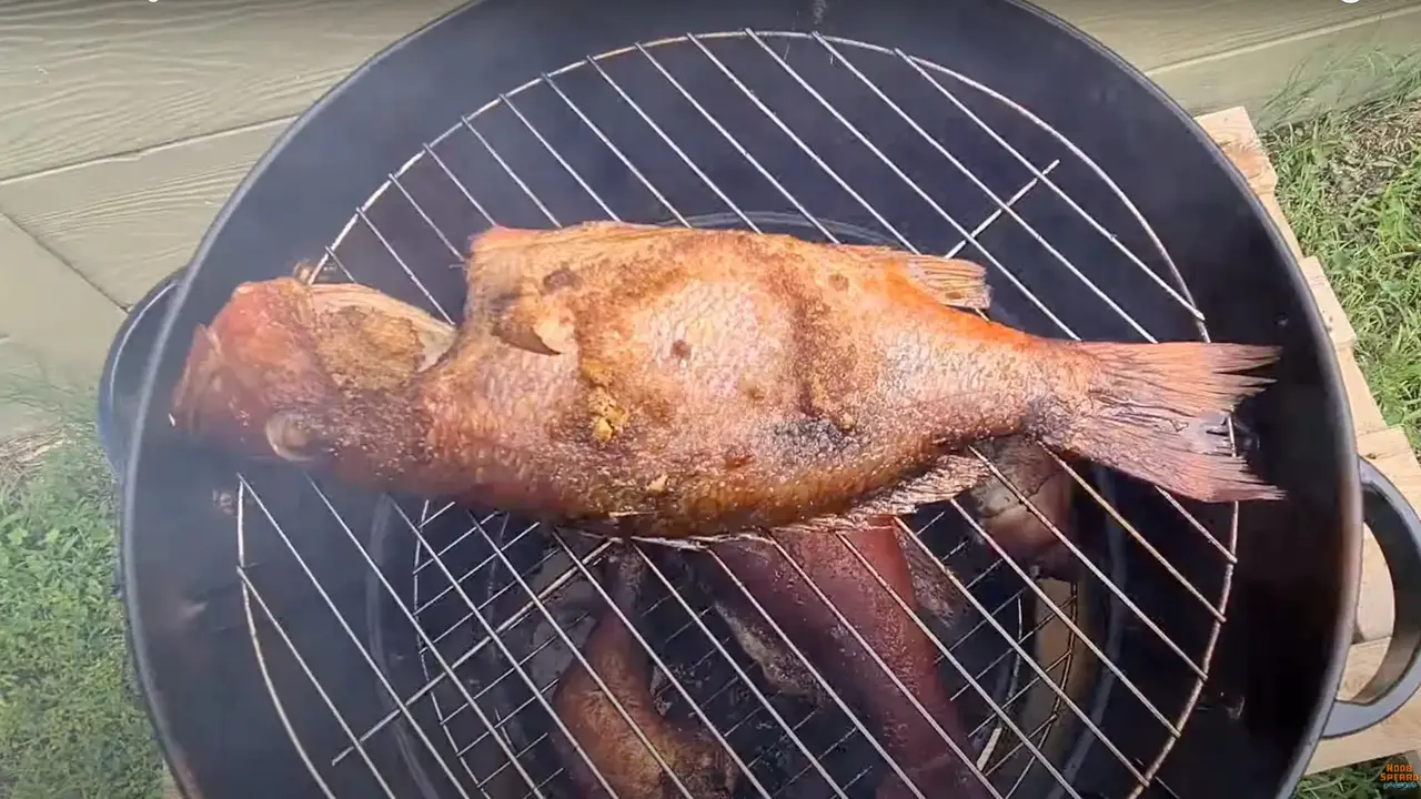 Remove The Fish From The Smoker