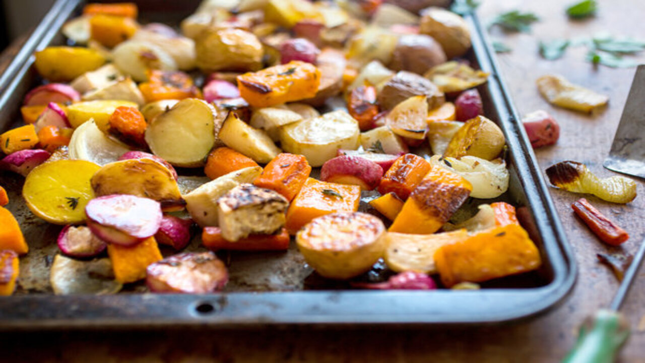 Roasting The Vegetables