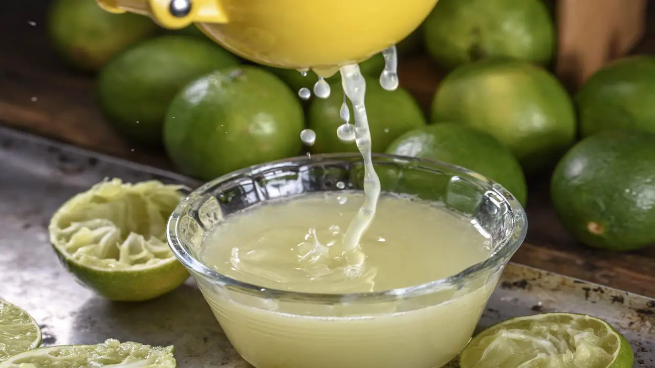 Squeezing In Fresh Lime Juice