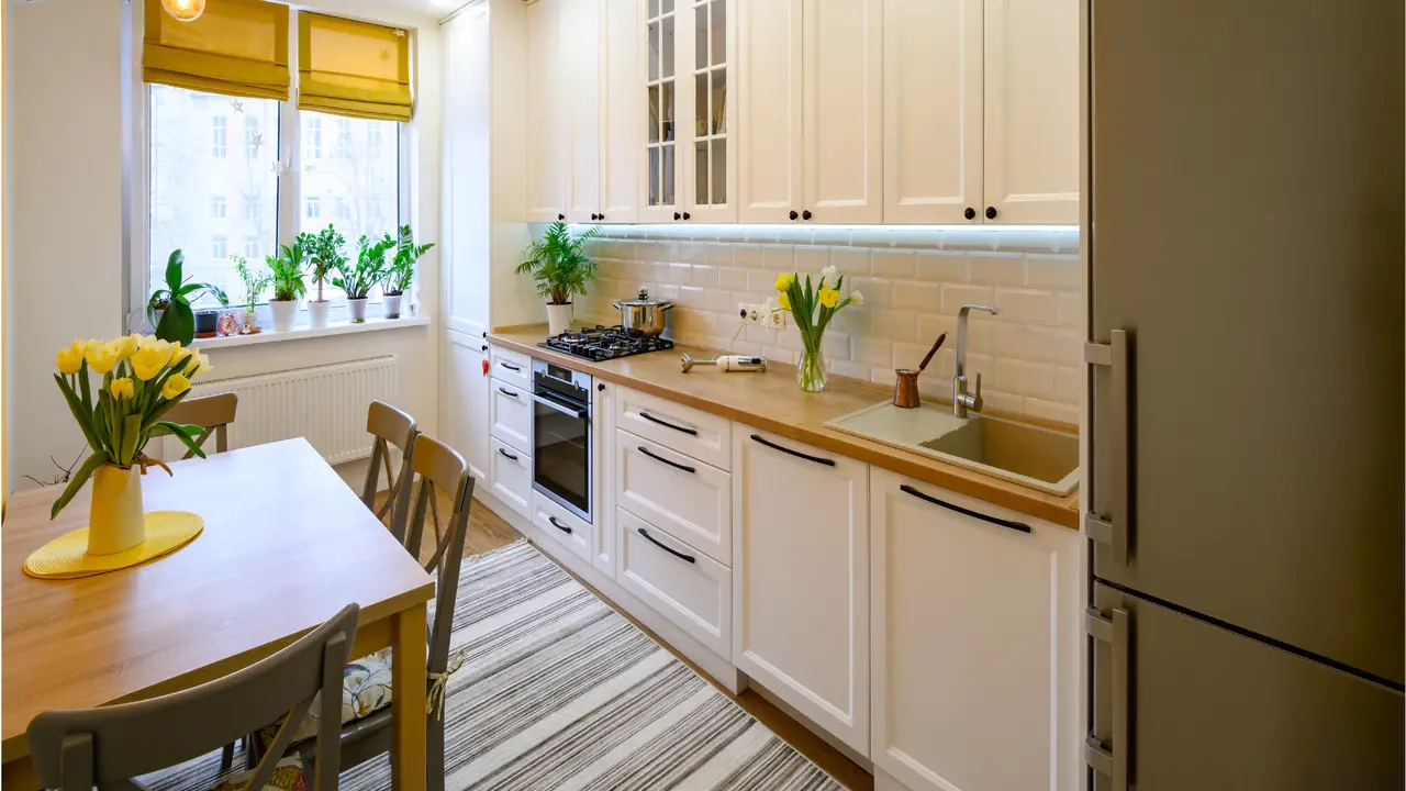 Size And Amenities Of The Kitchen Space